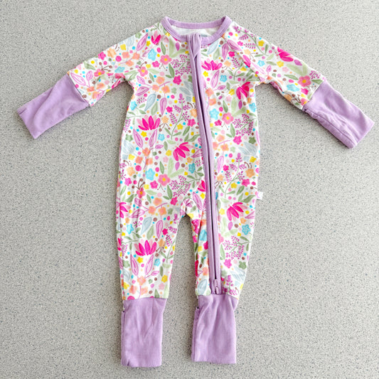 Lilac Petals Bamboo Pajamas - BIG FRENCHIES