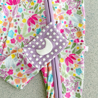 Lilac Petals Bamboo Pajamas - BIG FRENCHIES