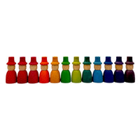 Rainbow & Pastel Wooden Peg Dolls Collection – 5 Styles - BIG FRENCHIES