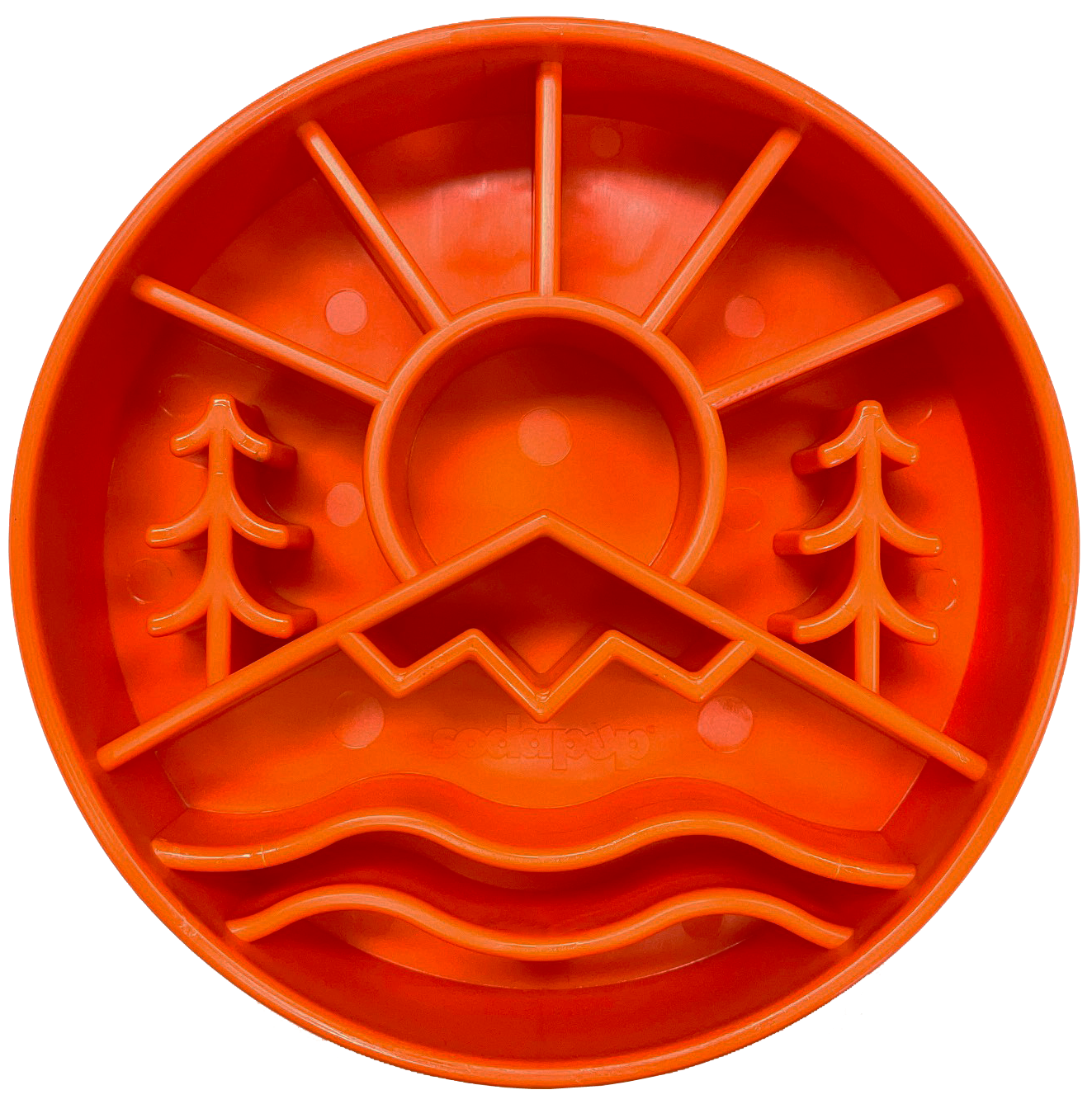 Great Outdoors eBowl - Slow Feeder Dog Bowl & Enrichment | USA Made - BIG FRENCHIES