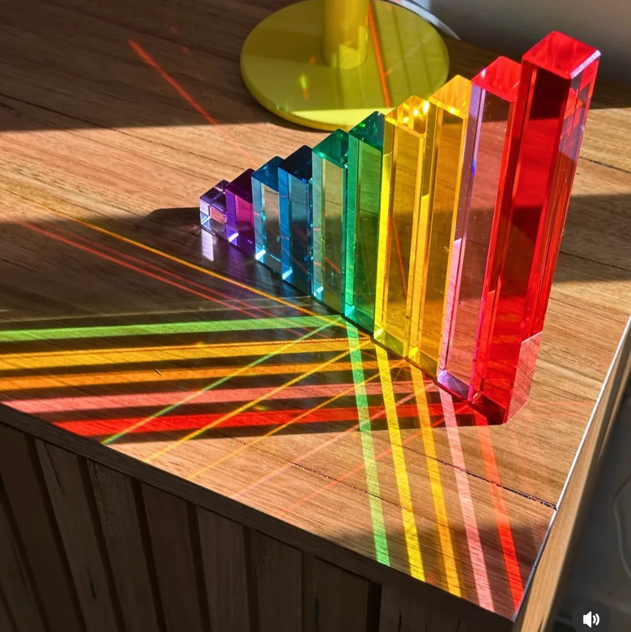 10-Piece Crystal Clear Pyramid Lucite Blocks – High Transparency Acrylic Stair Blocks - BIG FRENCHIES