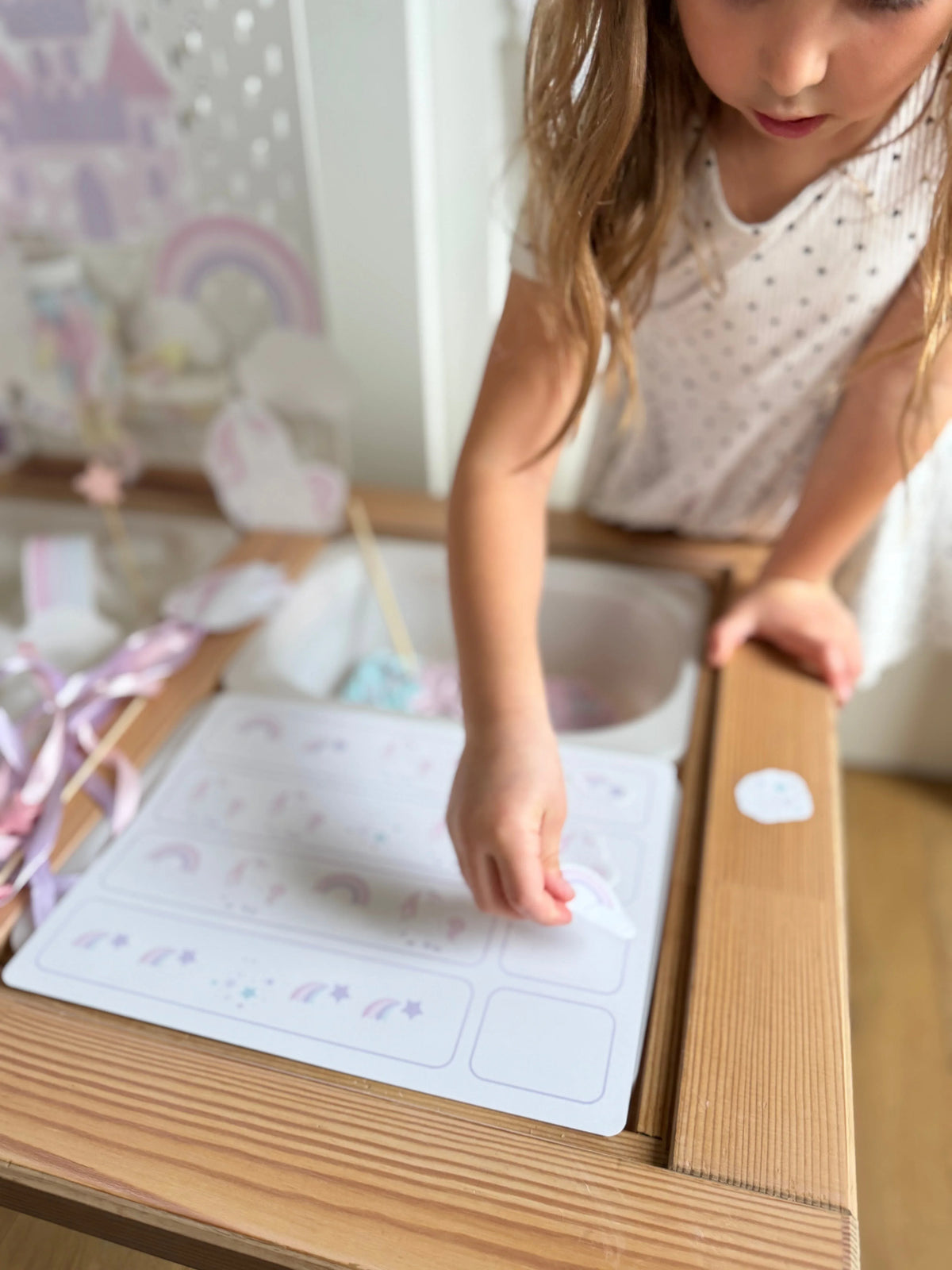 Unicorn Sensory & Dramatic Play Setup - BIG FRENCHIES