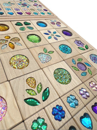 Sparkle Garden Gem Set – 30-Piece Small & 40-Piece Large Sets