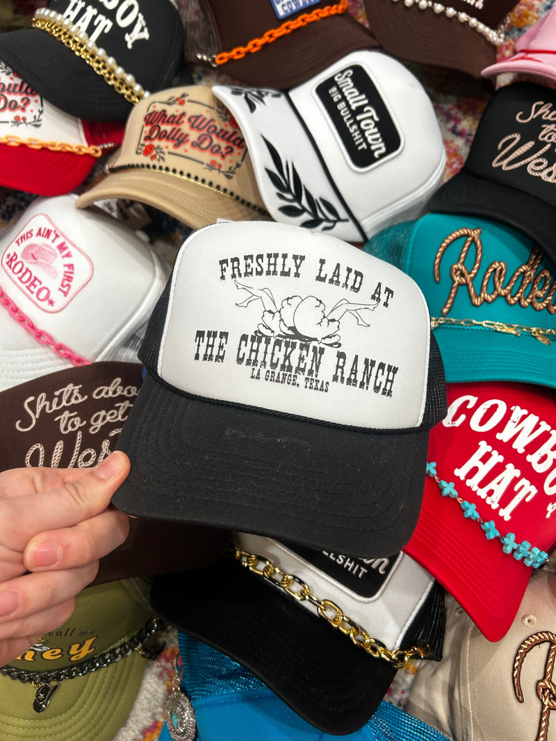 Freshly Laid Trucker Hat - BIG FRENCHIES
