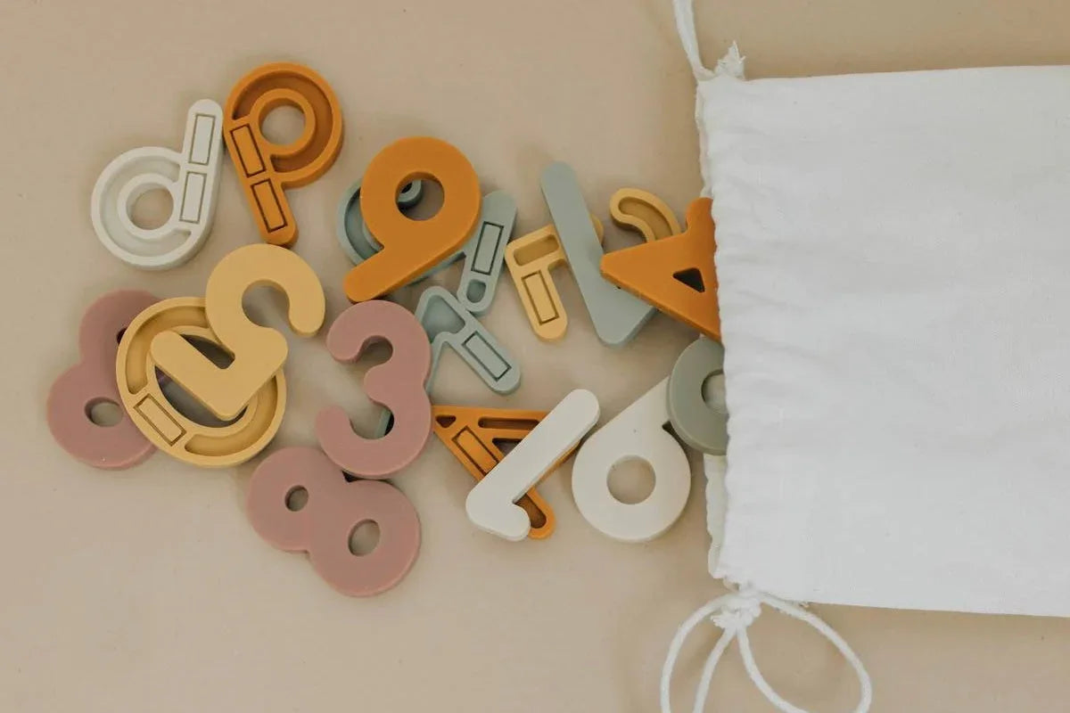 Silicone Magnetic Numbers 20 Piece Playset - BIG FRENCHIES