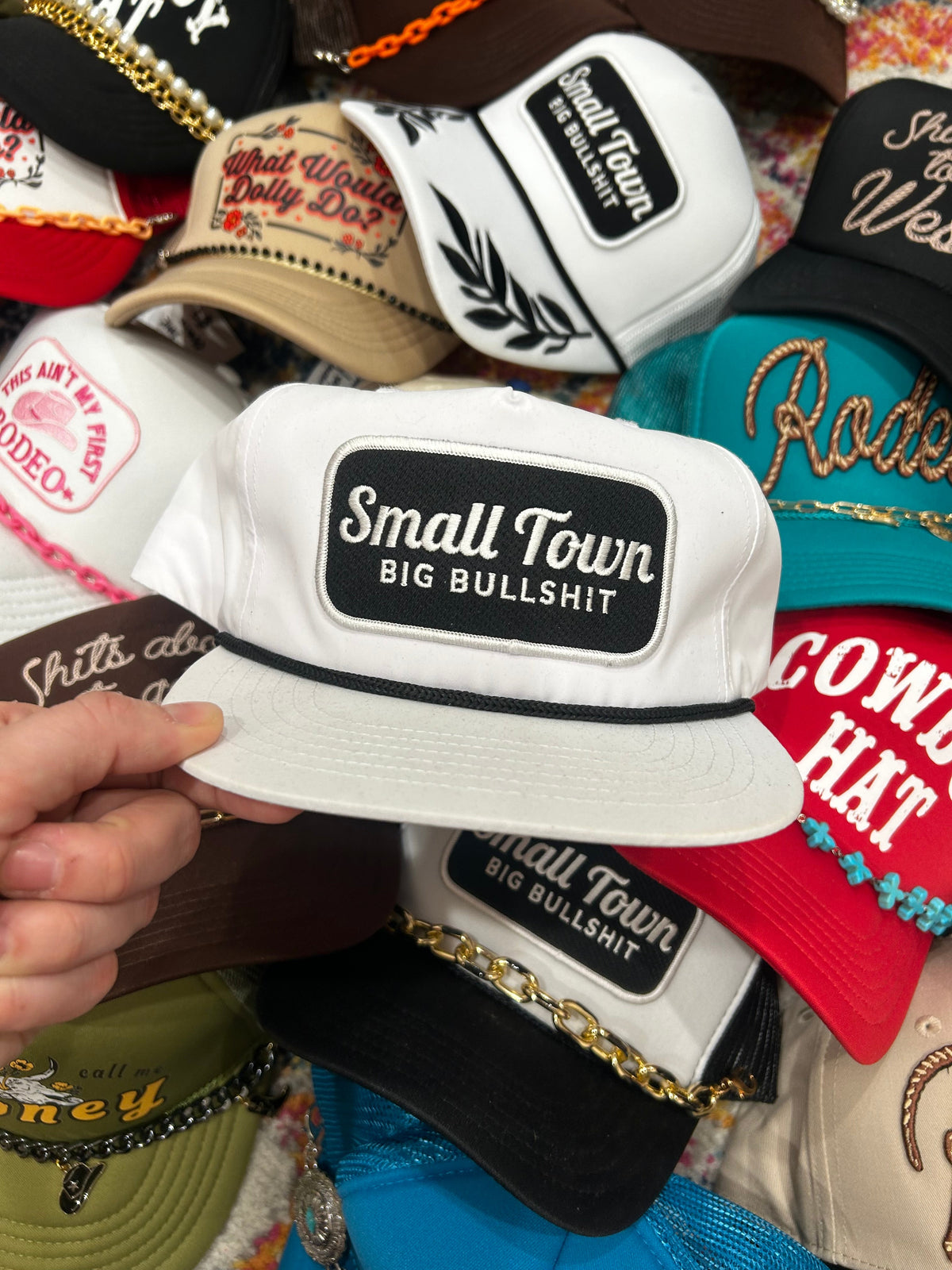 Small Town Big Bullshit Trucker - BIG FRENCHIES