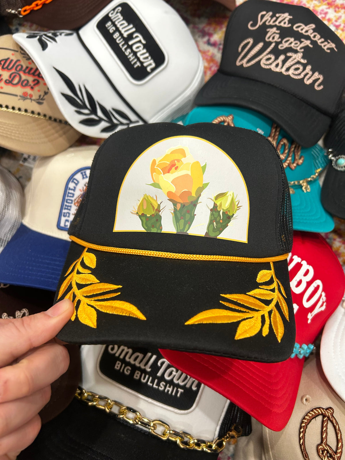 Prickly Pear Trucker Hat - BIG FRENCHIES