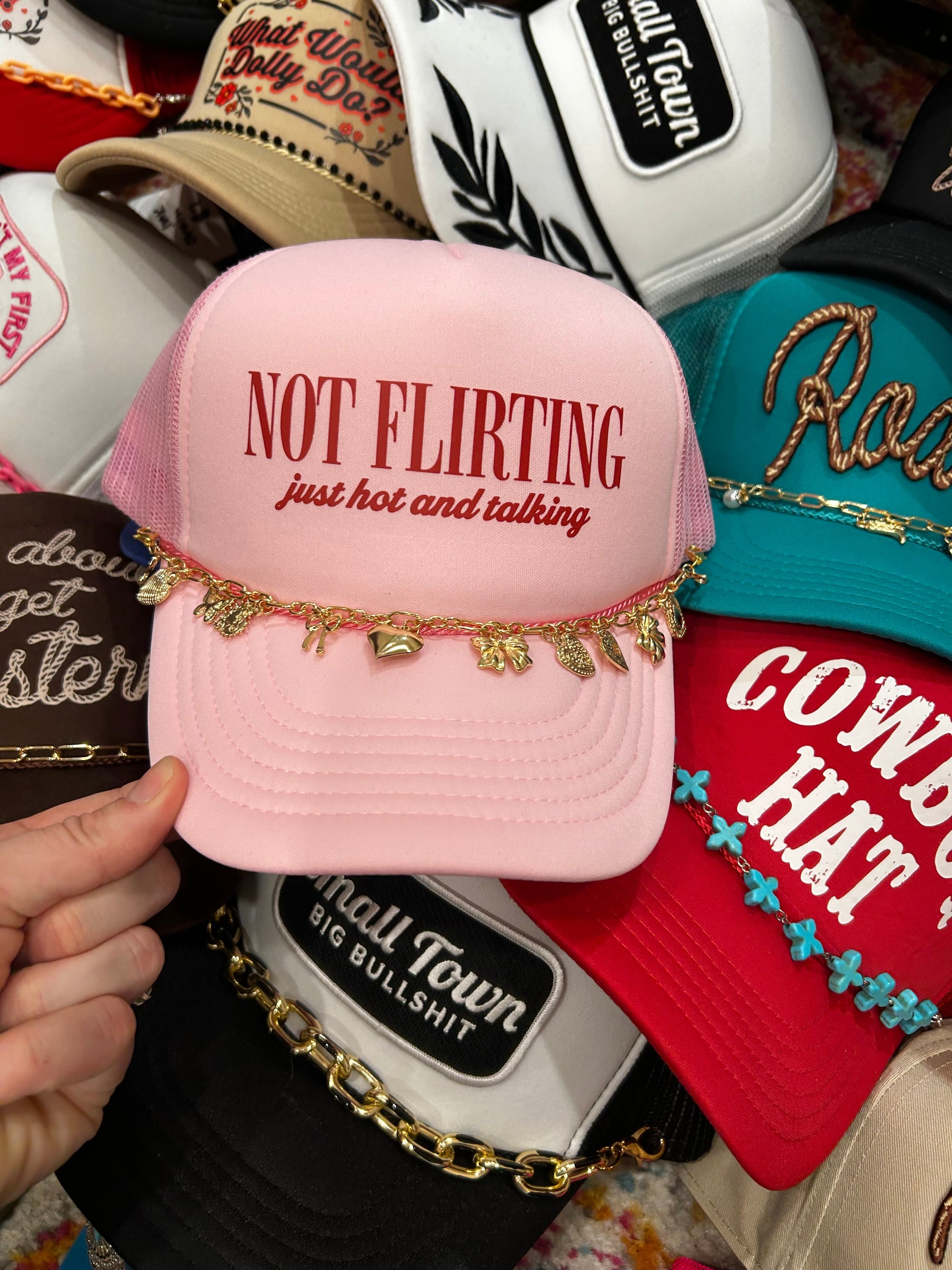 Charmed Trucker Hat Chain - BIG FRENCHIES