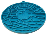 Lighthouse eMat - Enrichment Lick Mat For Dogs and Cats - With Suction Cups | USA Made - BIG FRENCHIES