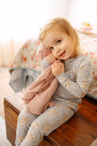 Bunny Blossoms 2pc Bamboo Pajamas - BIG FRENCHIES