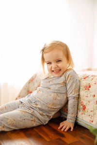 Bunny Blossoms 2pc Bamboo Pajamas - BIG FRENCHIES