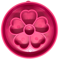 Flower eBowl Deep Slow Feeder Dog Bowl for Enrichment | USA Made - BIG FRENCHIES