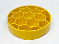 Honeycomb eBowl Deep Slow Feeder Dog Bowl for Enrichment | USA Made - BIG FRENCHIES