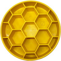 Honeycomb eBowl Deep Slow Feeder Dog Bowl for Enrichment | USA Made - BIG FRENCHIES