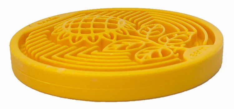 Earth eCoin Nylon Lick Mat for Dogs | USA Made Enrichment Toy | SodaPup - BIG FRENCHIES