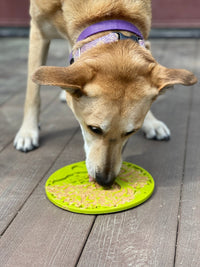 Tree of Life eMat - Enrichment Lick Mat For Dogs and Cats - With Suction Cups | Tree Design | USA Made - BIG FRENCHIES