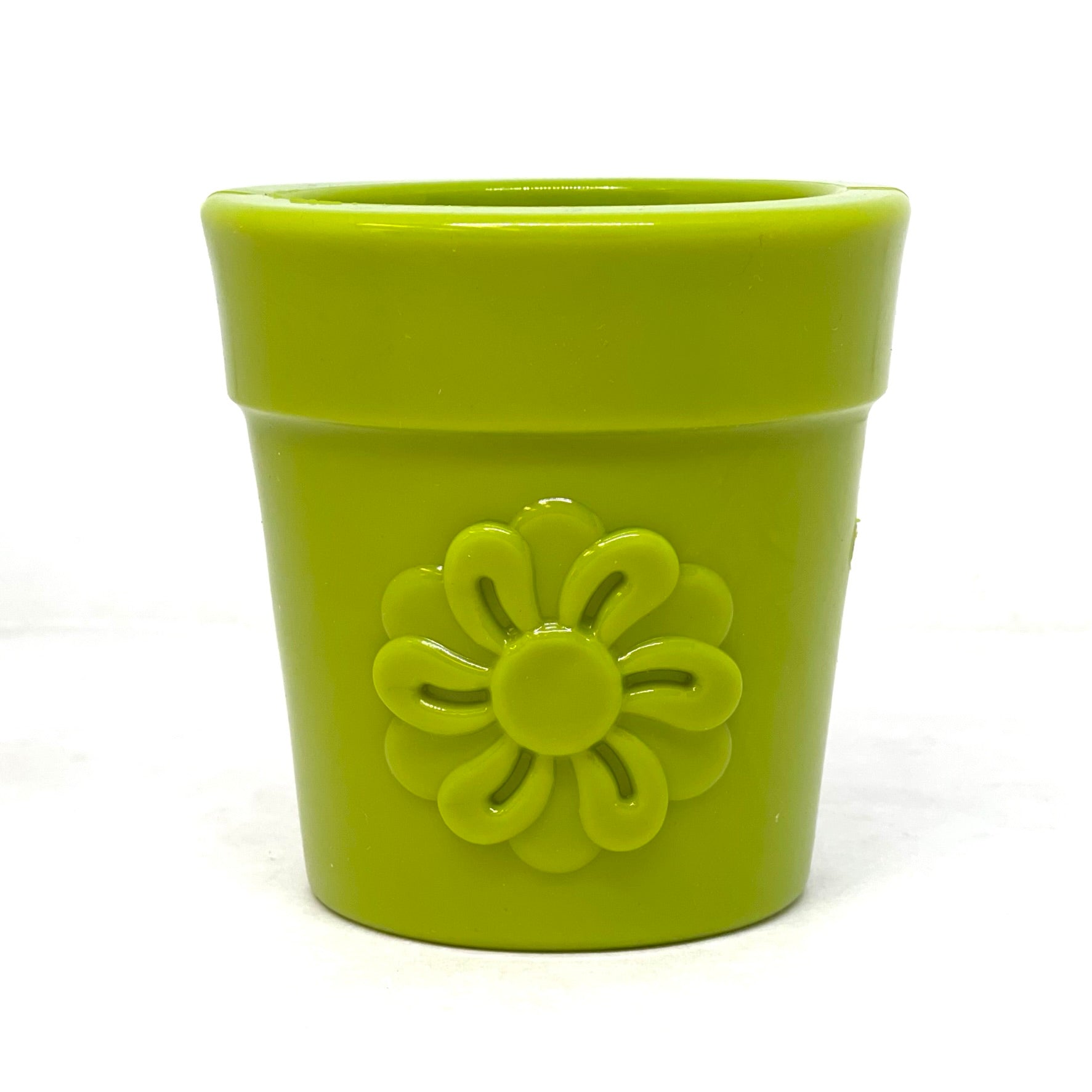 Large Flower Pot eCup Dog Treat Dispenser | Durable USA-Made Enrichment Toy | SodaPup - BIG FRENCHIES