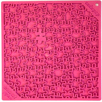 Jigsaw Puzzle eMat - Enrichment Lick Mat for Dogs and Cats | eMat Enrichment Toy for Anxiety Relief | USA Made - BIG FRENCHIES