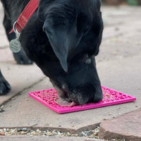 Jigsaw Puzzle eMat - Enrichment Lick Mat for Dogs and Cats | eMat Enrichment Toy for Anxiety Relief | USA Made - BIG FRENCHIES