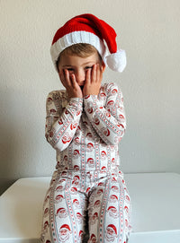 Vintage Santa Bamboo Christmas Pajamas - 2pc Set - BIG FRENCHIES