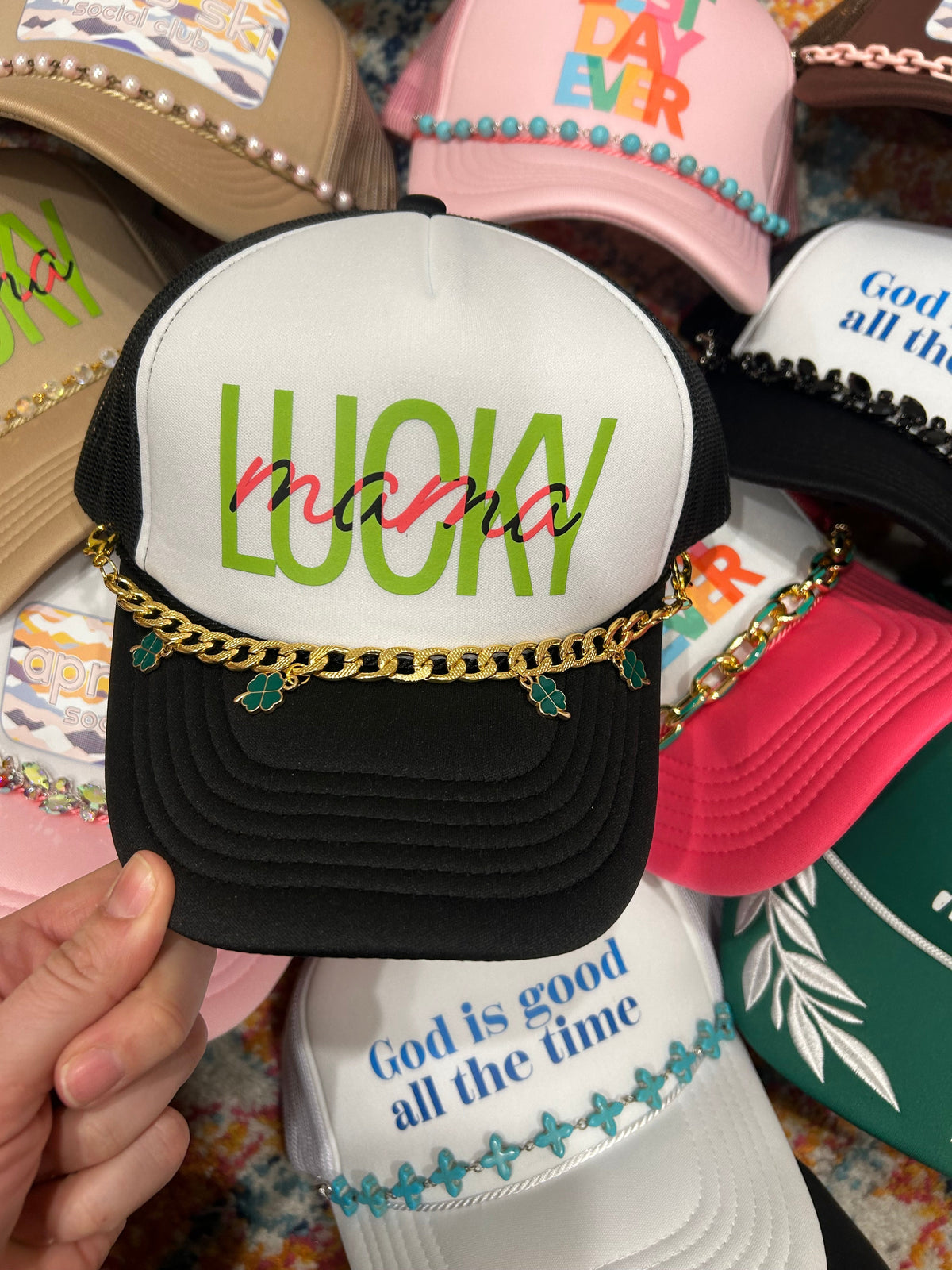 Lucky Clover Trucker Chain - BIG FRENCHIES