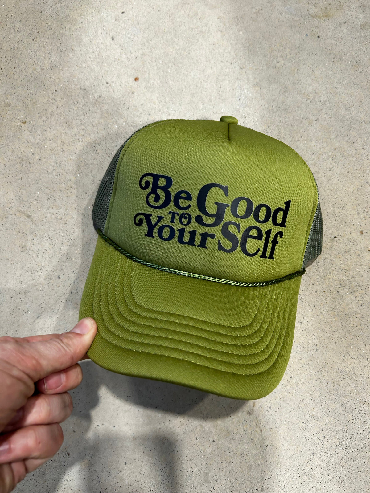 Be Good To Yourself Trucker Hat - BIG FRENCHIES