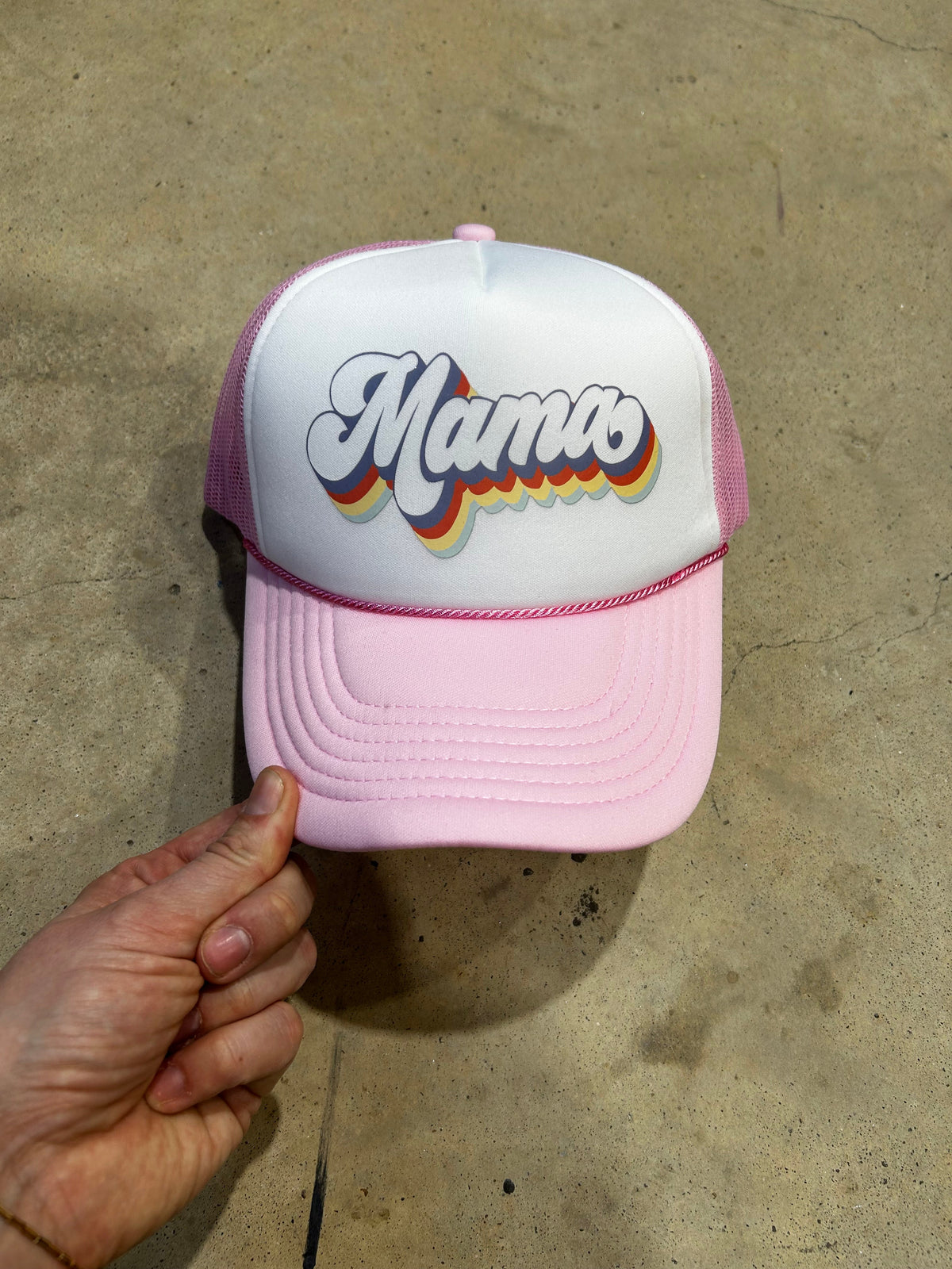 Retro Mama Trucker Hat - BIG FRENCHIES