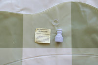 Green Gingham Splash Pad