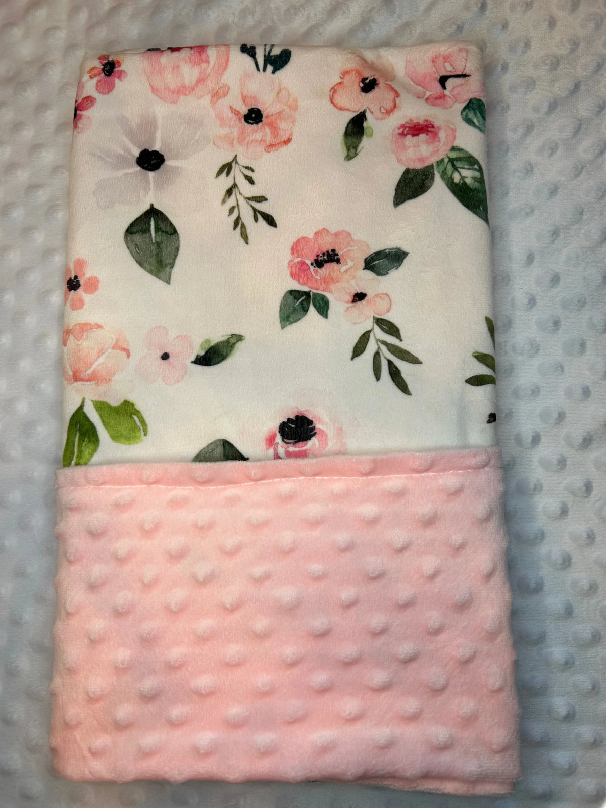 Flowers Forever Minky Blanket - BIG FRENCHIES