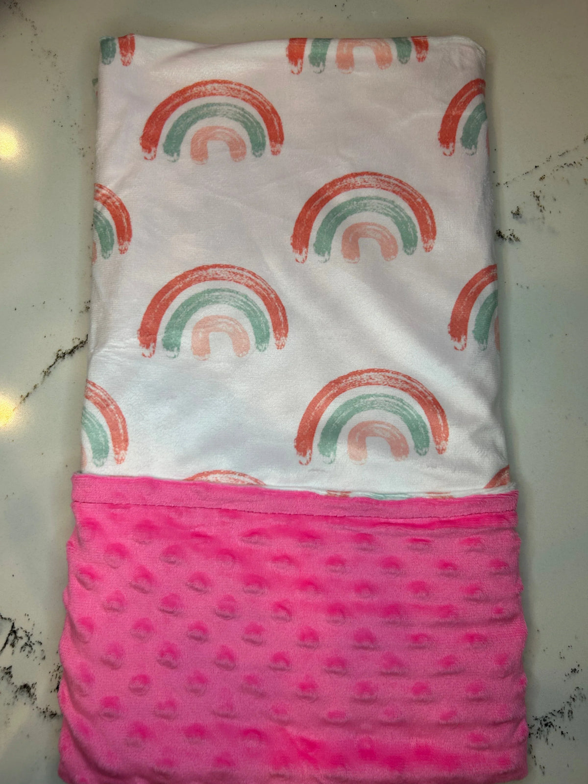 Colorful Creations Minky Blanket - BIG FRENCHIES