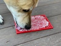 Love eMat - Enrichment Lick Mat for Dogs and Cats| Heart Design | SodaPup - BIG FRENCHIES