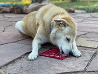 Love eMat - Enrichment Lick Mat for Dogs and Cats| Heart Design | SodaPup - BIG FRENCHIES