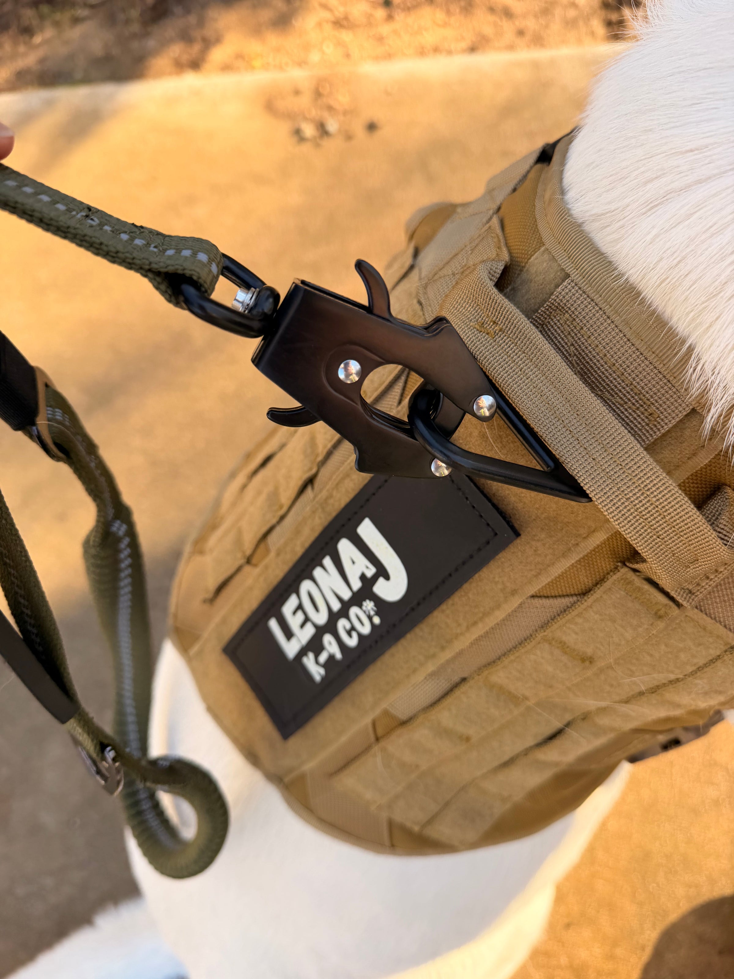 Heavy Duty Tactical 'No-Pull' Bungee Leash