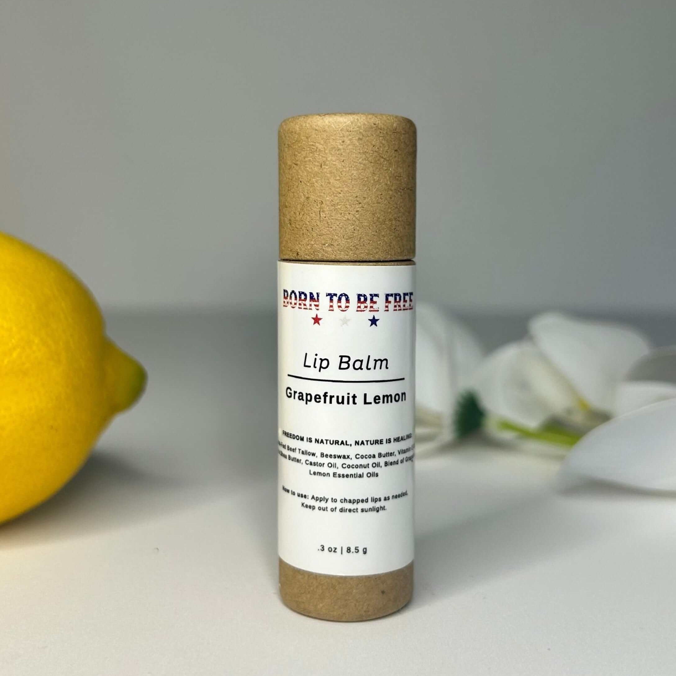 Grapefruit Lemon Lip Balm - BIG FRENCHIES