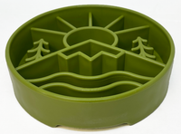 Great Outdoors eBowl - Slow Feeder Dog Bowl & Enrichment | USA Made - BIG FRENCHIES