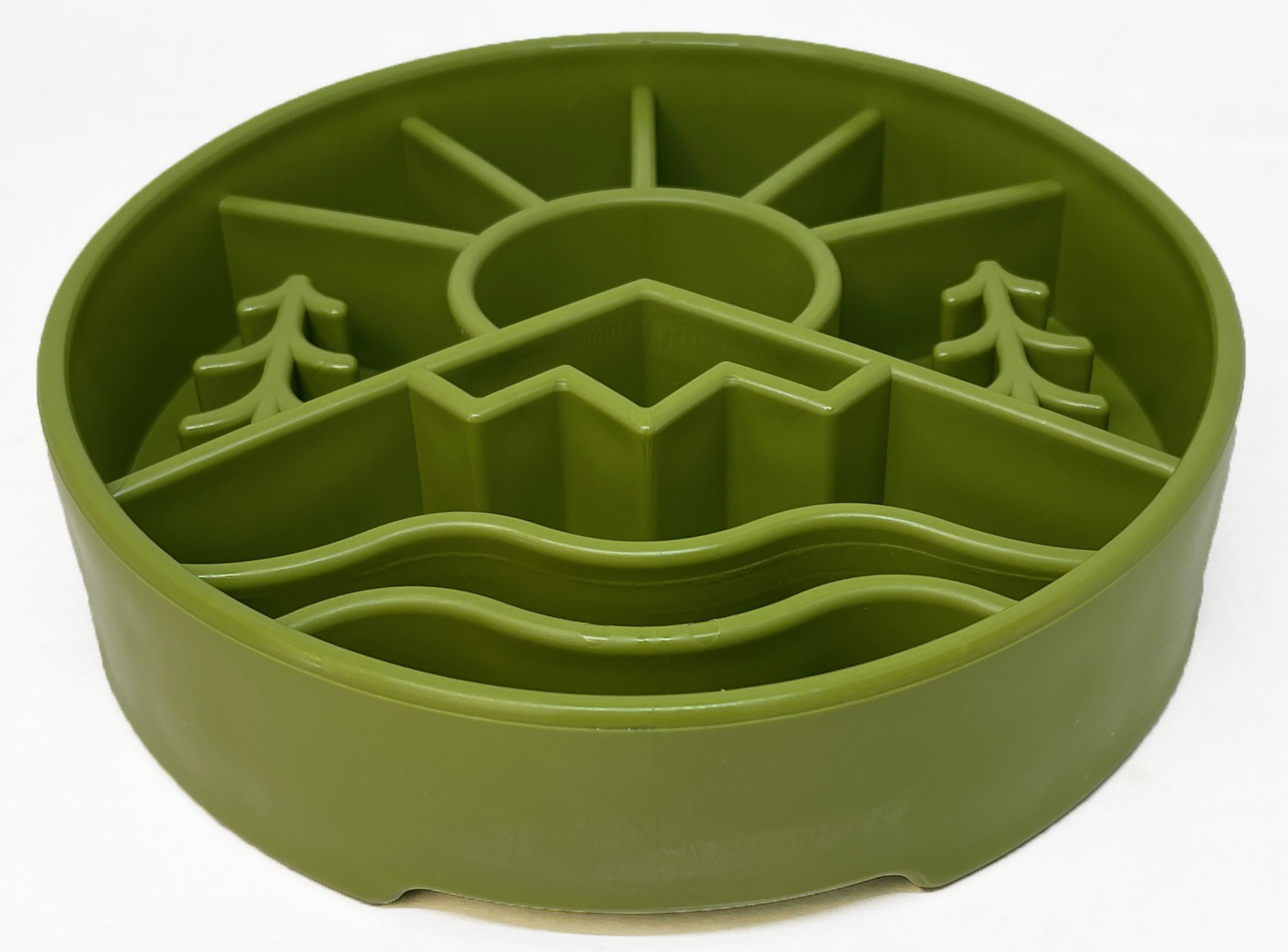 Great Outdoors eBowl - Slow Feeder Dog Bowl & Enrichment | USA Made - BIG FRENCHIES