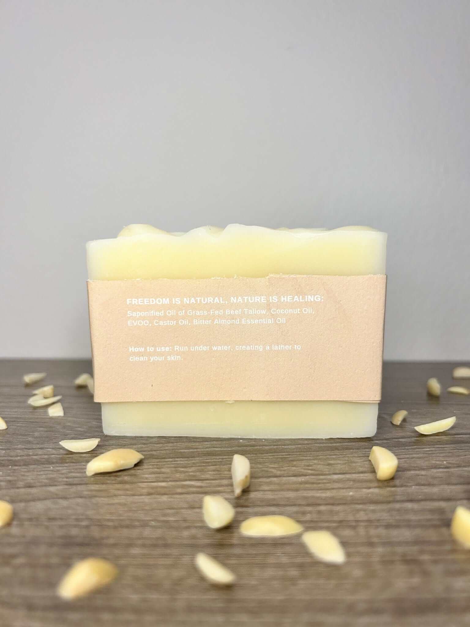 Sweet Almond Tallow Soap Bar - BIG FRENCHIES