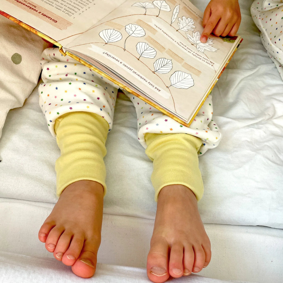Silk & Merino Sleep Sack - lemon stardust - BIG FRENCHIES