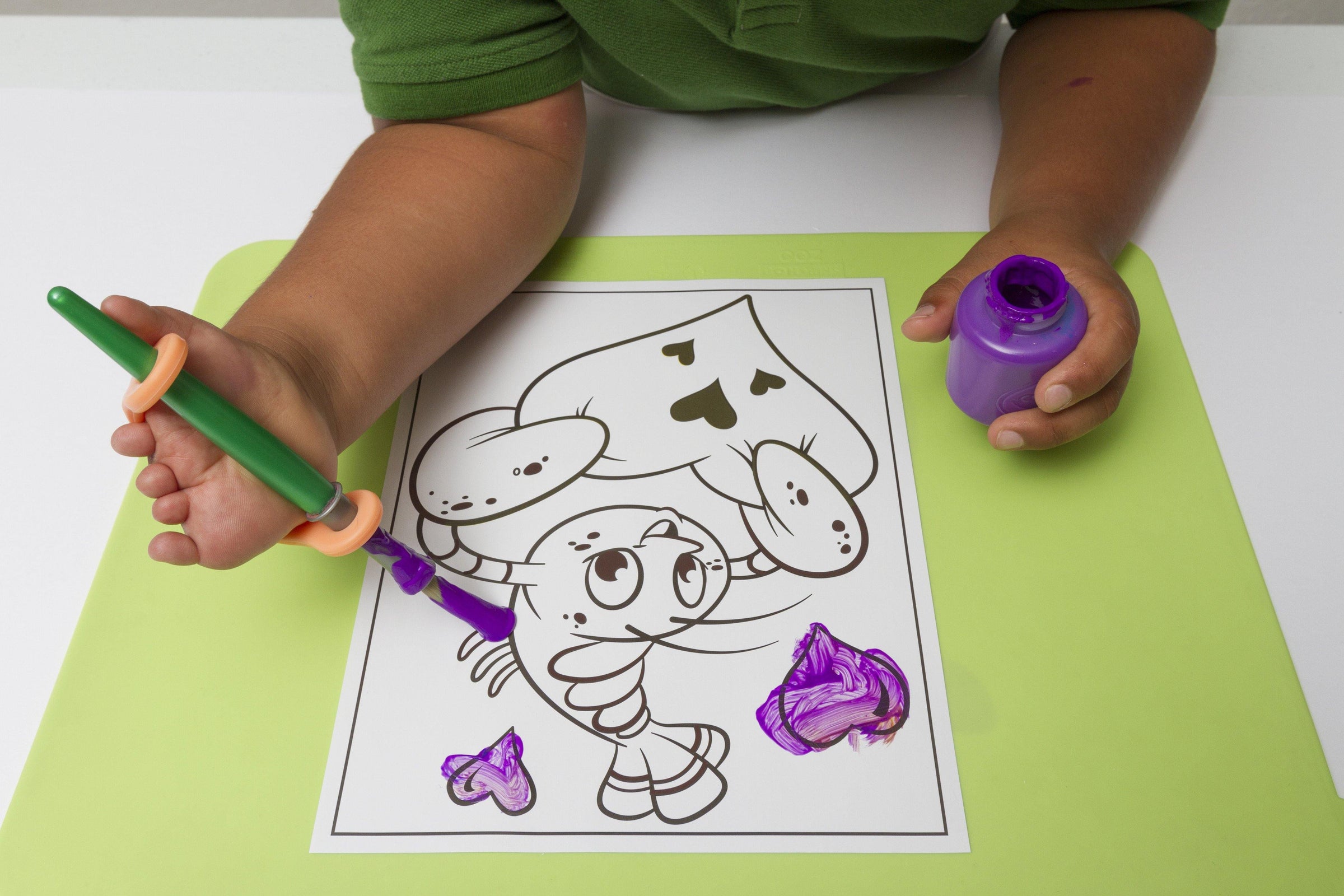 Orange 2 pack (medium with small holes)