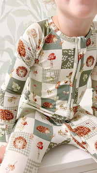 Harvest Hedgehogs Bamboo Zippy Pajamas - BIG FRENCHIES