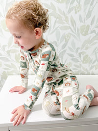 Harvest Hedgehogs Bamboo Zippy Pajamas - BIG FRENCHIES