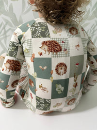 Harvest Hedgehogs Bamboo Zippy Pajamas - BIG FRENCHIES