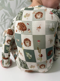 Harvest Hedgehogs Bamboo Zippy Pajamas - BIG FRENCHIES