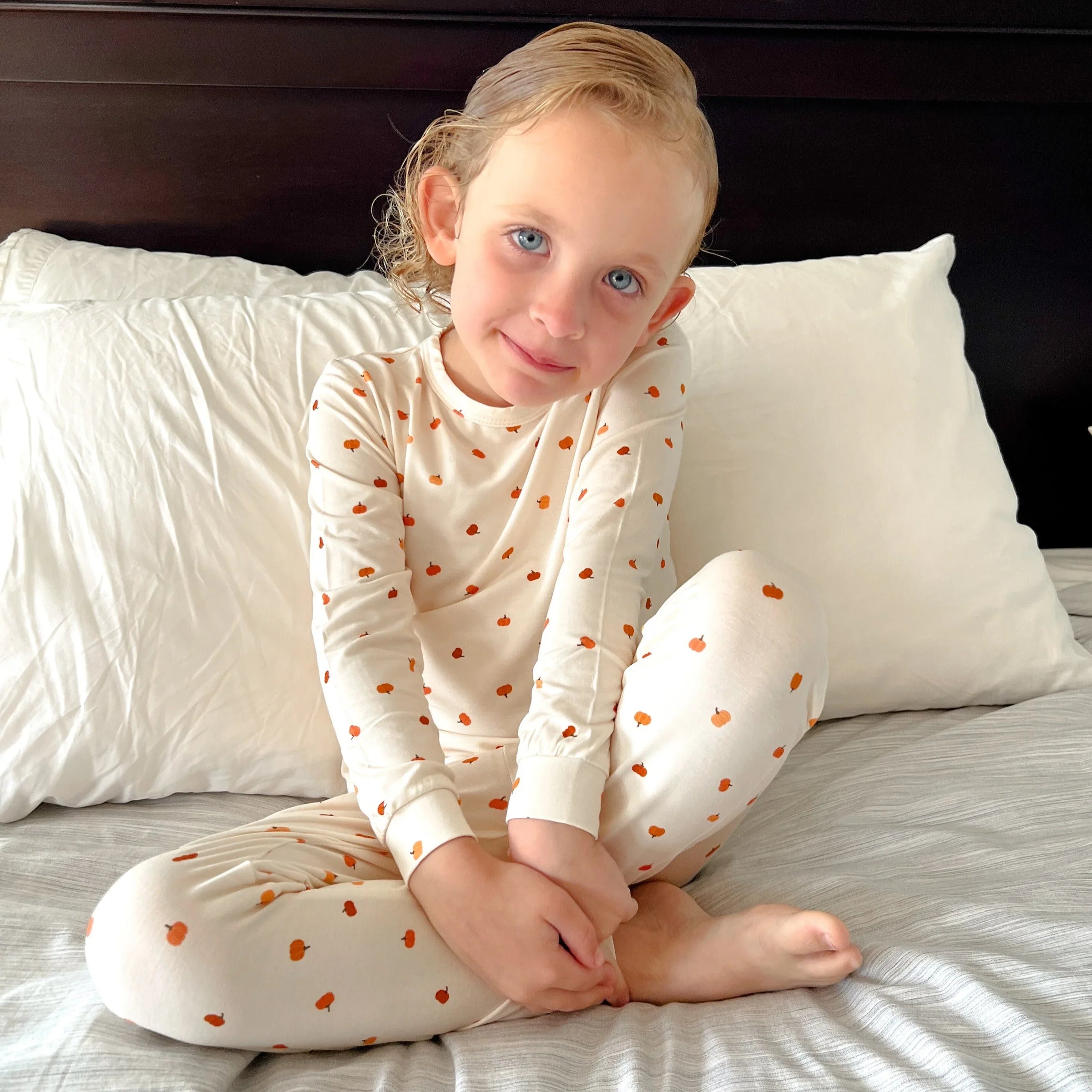 Little Pumpkin 2pc Bamboo Pajamas - BIG FRENCHIES