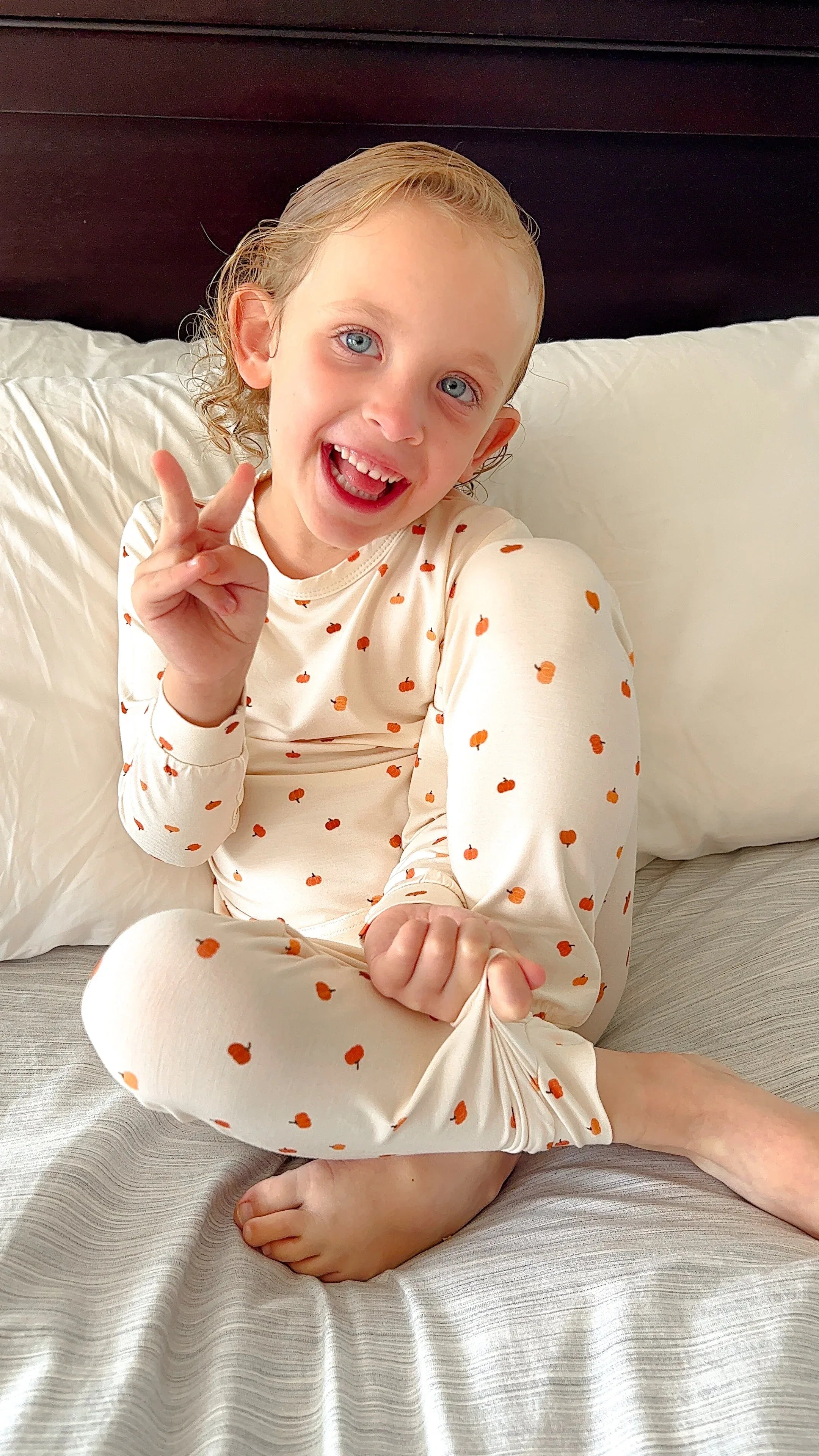 Little Pumpkin 2pc Bamboo Pajamas - BIG FRENCHIES