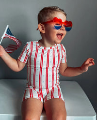 Stars & Stripes 2pc Bamboo Pajamas - BIG FRENCHIES