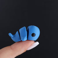 Micro 3D Printed Articulated Flexible Fidget Toy - Cute Sensory Pet Mini Gift Idea Assorted Baby Animal Bundle Goody Bags
