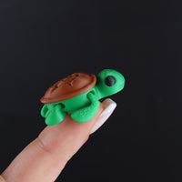 Micro 3D Printed Articulated Flexible Fidget Toy - Cute Sensory Pet Mini Gift Idea Assorted Baby Animal Bundle Goody Bags