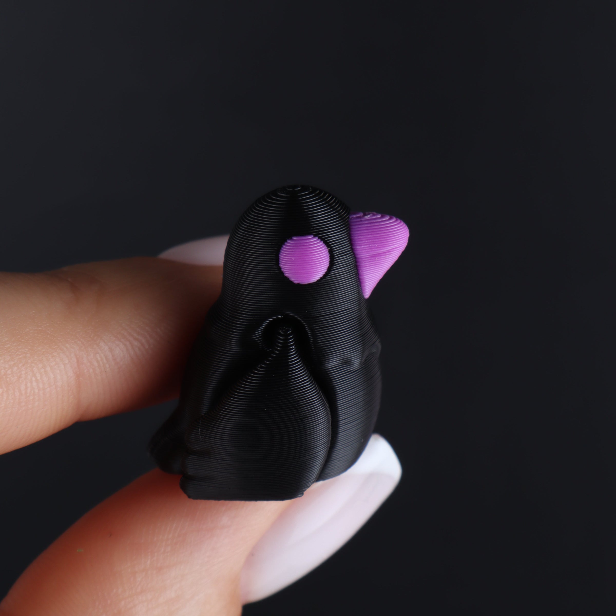 Micro 3D Printed Articulated Flexible Fidget Toy - Cute Sensory Pet Mini Gift Idea Assorted Baby Animal Bundle Goody Bags