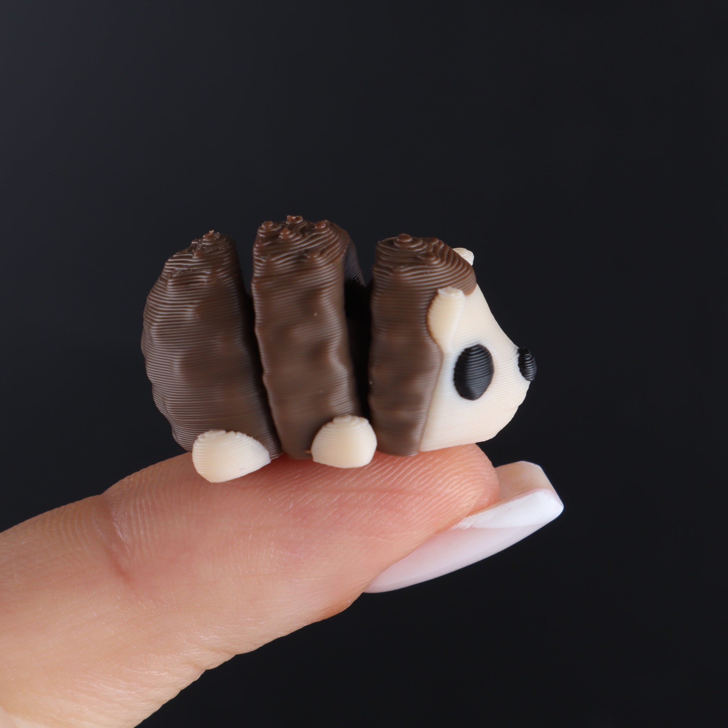 Micro 3D Printed Articulated Flexible Fidget Toy - Cute Sensory Pet Mini Gift Idea Assorted Baby Animal Bundle Goody Bags